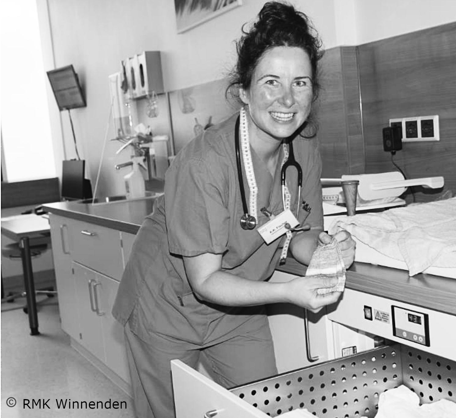 Ann-Kathrin Fischer, Hebamme im Kreißsaal RMK Winnenden